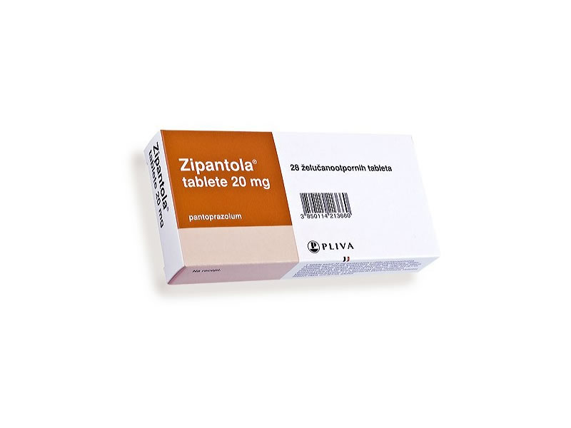 Zipantola 20 mg želučanootporne tablete CentarZdravlja