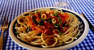 Spaghetti s povrćem