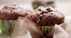 Muffini od čokolade i malina