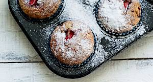 Slatki muffini od rabarbare