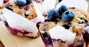 Muffini od jogurta i borovnica
