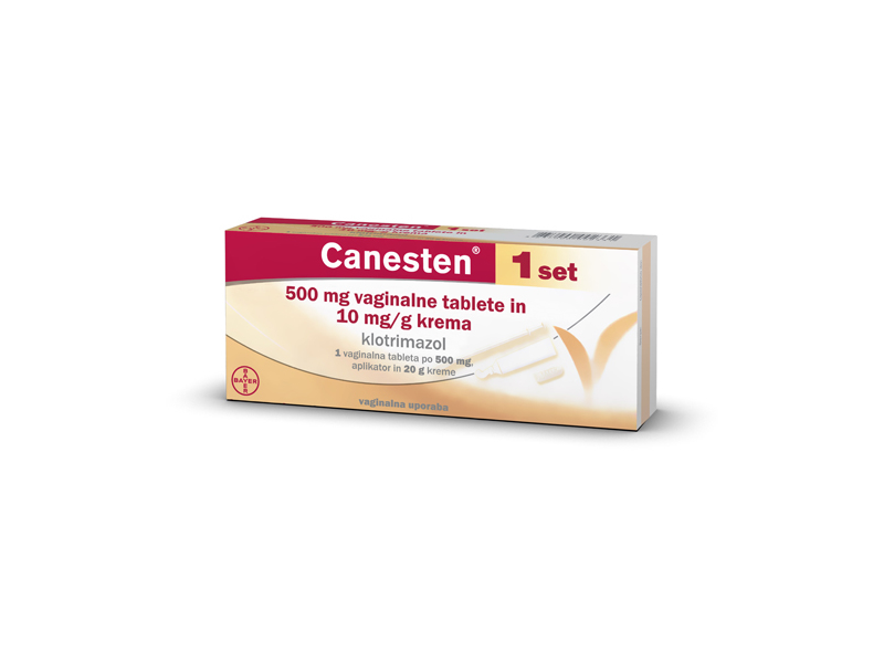 Canesten 1 combi 500 mg tableta za rodnicu i 10 mg/g krema CentarZdravlja