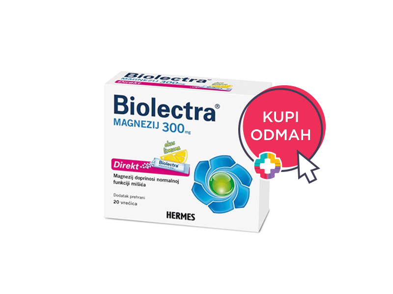 BIOLECTRA MAGNEZIJ 300 MG DIREKT