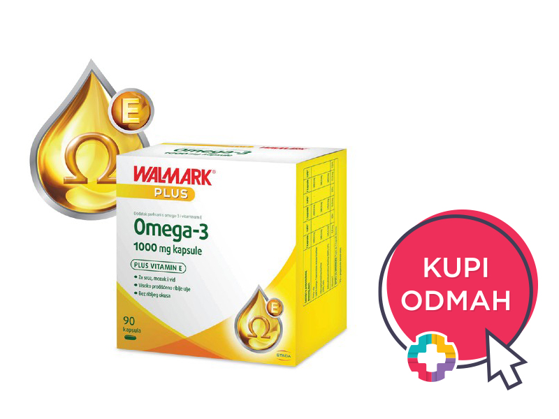 Walmark Omega-3 1000 mg, 90 kapsula