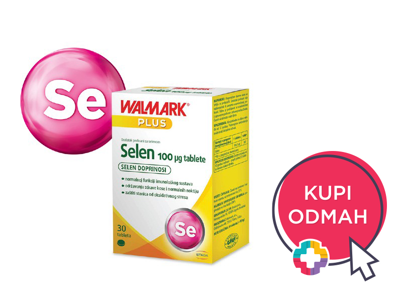 Walmark Selenium 100 µg, 30 tableta