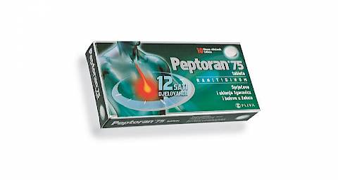 Peptoran 75 mg tablete