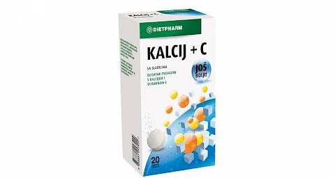 Kalcij + C  šumeće tablete
