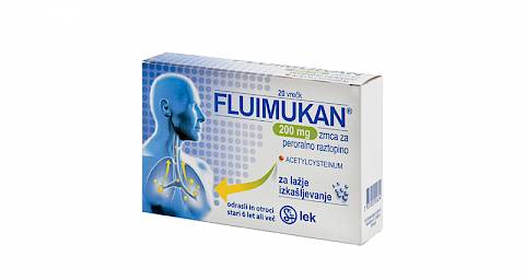 Fluimukan 200 mg granule