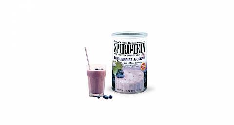 Spiru-tein borovnica