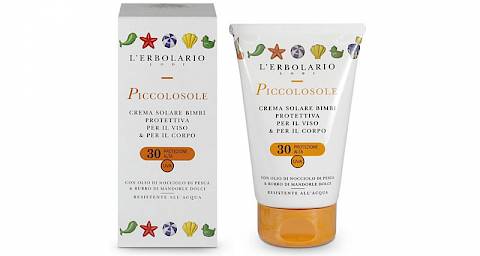 Piccolosole dječja ultra-zaštitna krema za sunčanje za lice i tijelo L'Erbolario