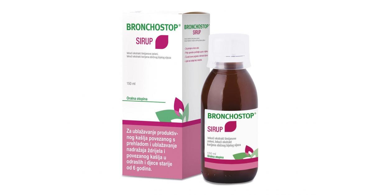 Bronchostop sirup - CentarZdravlja