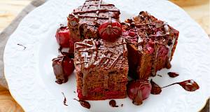 Brownies s višnjama