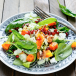 Salata s orasima i lososom