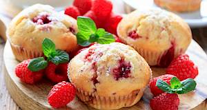 Muffini s bananom i malinama