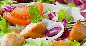 Salata od lososa i šparoga