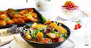Salata od piletine i ljetnog voća