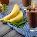 Smoothie od banane, kakaa i zobenih pahuljica