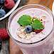 Smoothie od banane, bobičastog voća i zobenih pahuljica