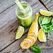 Smoothie od banane, ananasa i špinata