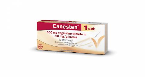 Canesten 1 combi 500 mg tableta za rodnicu i 10 mg/g krema