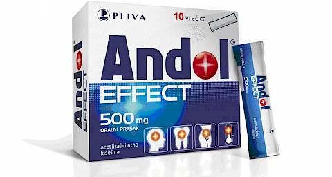 Andol Effect 500 mg oralni prašak
