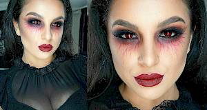 Kako se našminkati za Noć vještica - vampir