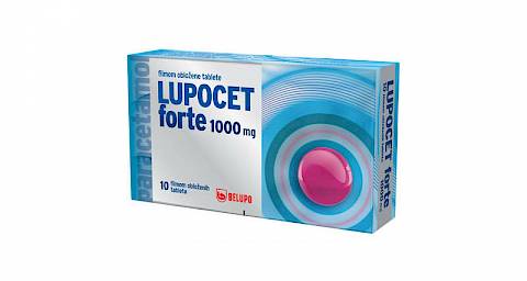 Lupocet forte 1000 mg filmom obložene tablete