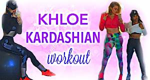 Trening Khloe Kardashian za cijelo tijelo