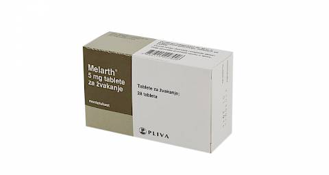 Melarth 5 mg tablete za žvakanje