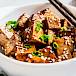 Teriyaki tofu s mladim lukom i rižom