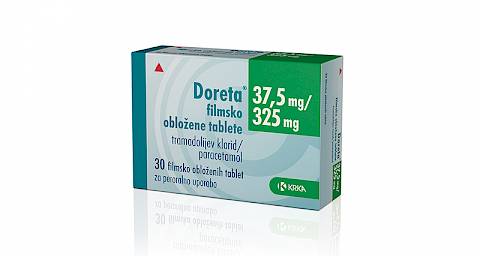Doreta 37,5 mg/325 mg filmom obložene tablete