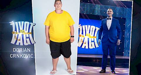 Finale zivot na vagi - Dorian Crnkovic pobijedio skinuvsi 77 kila