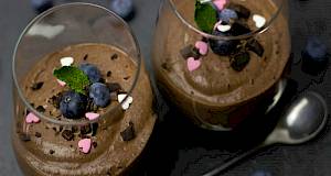 Veganski čokoladni mousse