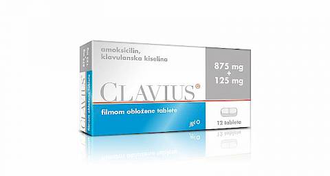 Clavius 875 mg + 125 mg filmom obložene tablete