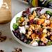 Topla jesenska salata s balzamičnim vinaigretteom od ulja oraha