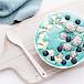 Plavi smoothie u zdjeli