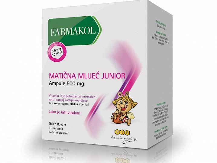 Farmakol Ampule matične mliječi junior