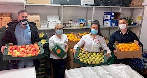 COVID bolnicama u Hrvatskoj Germania donirala 5 tona voća i sokova