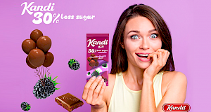 Mliječna čokolada koja će zaluditi sve slatkoljupce – Kandi “Less Sugar”