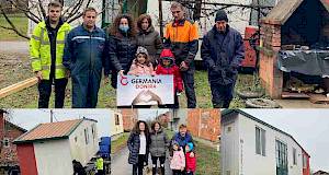 Mladoj obitelji iz Gline Germania donirala mobilni dom