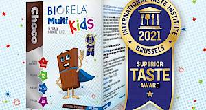 Biorela® Choco Multi Kids osvojila je prestižnu nagradu za okus – Superior Taste Award!