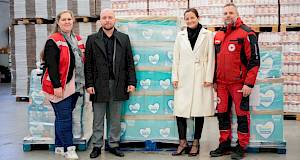 Procter & Gamble Hrvatska 2024. godinu započeo donacijom pelena Pampers Hrvatskom Crvenom križu