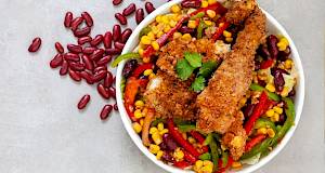 Šarena meksička salata: Savršen prilog uz pohanu piletinu ili drugo meso po izboru