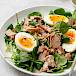 Salata s tunom, jajima i špinatom