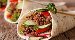 Tortilje s mljevenim mesom